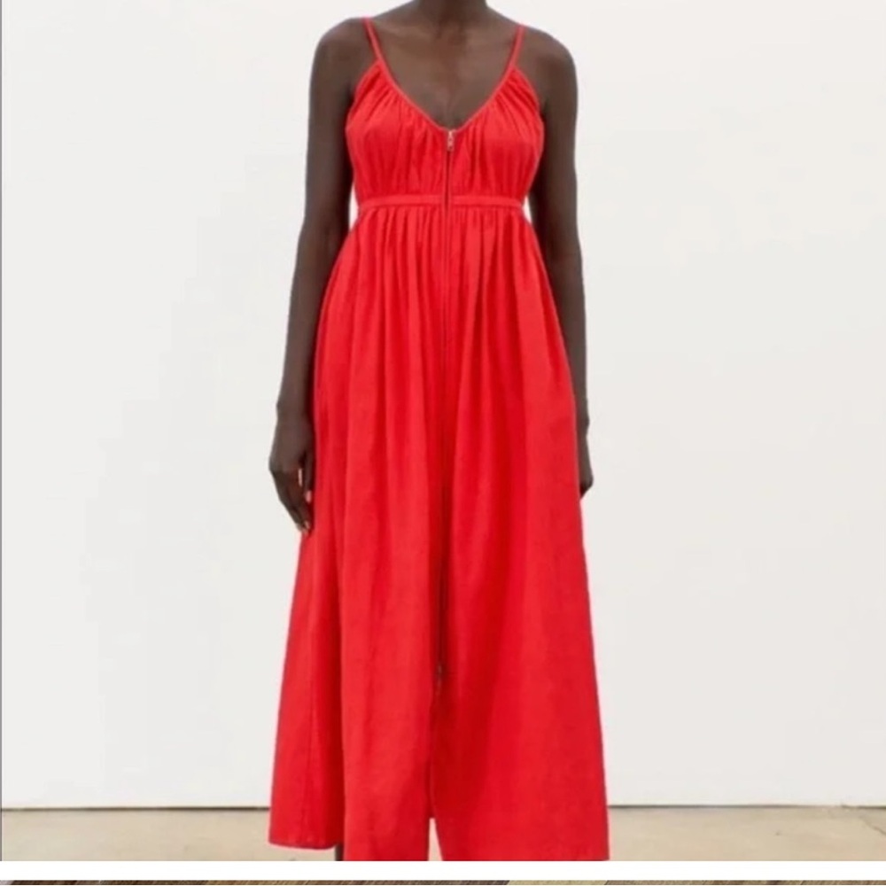 Mara Hoffman Red Maxi Dress